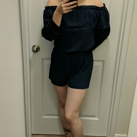 Michael Kors off the shoulder romper - Picture 1 of 4